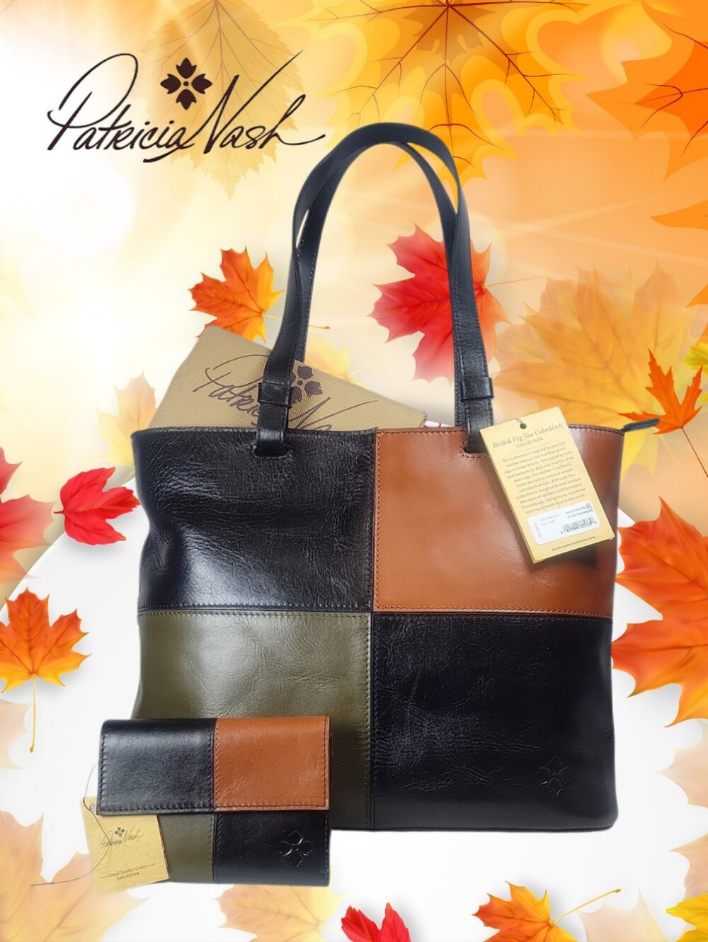 NWT Patricia Nash Tote and Wallet
